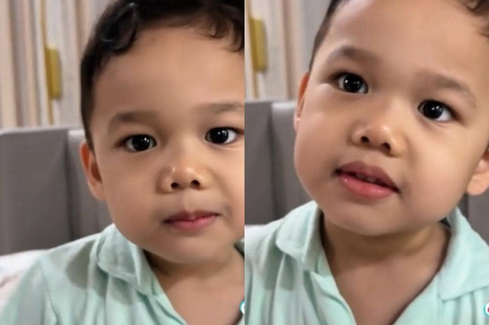 Reaksi Kenkulus yang gemes saat sang Mama berikan afirmasi positif