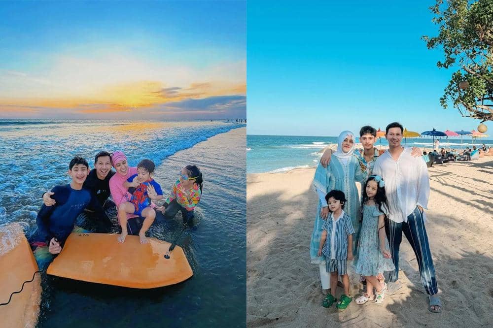 8 Inspirasi Fashion Keluarga ala Fairuz A Rafiq dan Sonny Septian