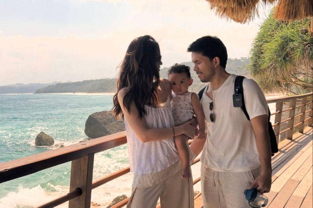 Foto Arash anak Thariq Halilintar liburan ke Nihi Sumba 4