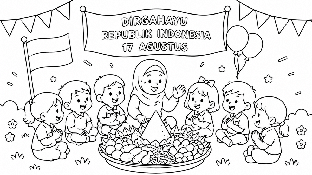 Ilustrasi kemerdekaan
