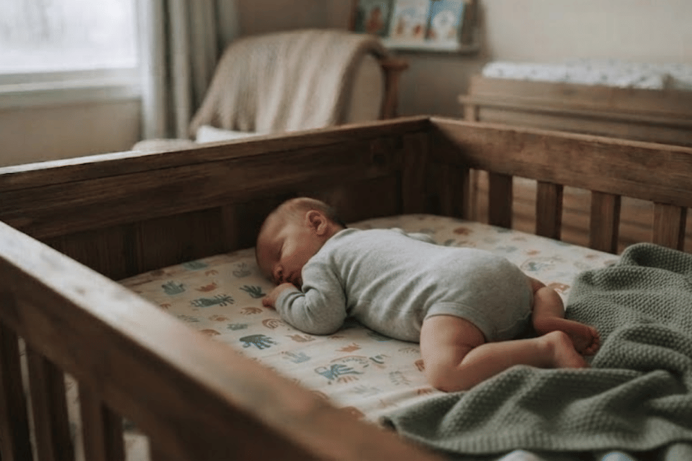 Normalkah jika bayi berkeringat saat tidur meski sudah pakai AC?