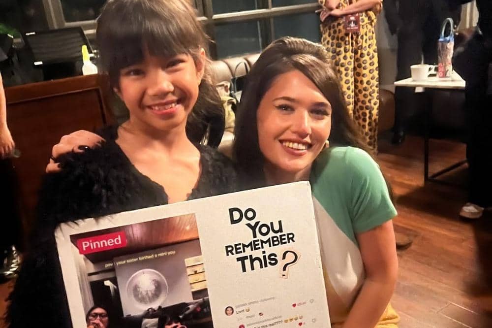 Ashrenia Syeikha anak berbakat bernyanyi di notice penyanyi favoritnya Sienna Spiro