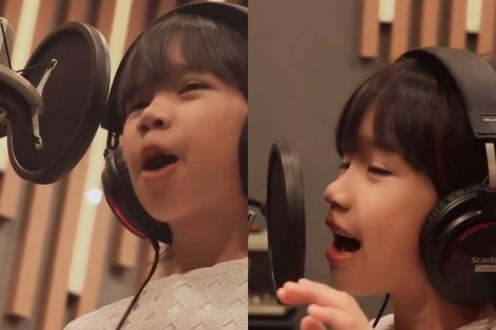 Ashrenia Syeikha anak berbakat bernyanyi merilis single di tahun 2026