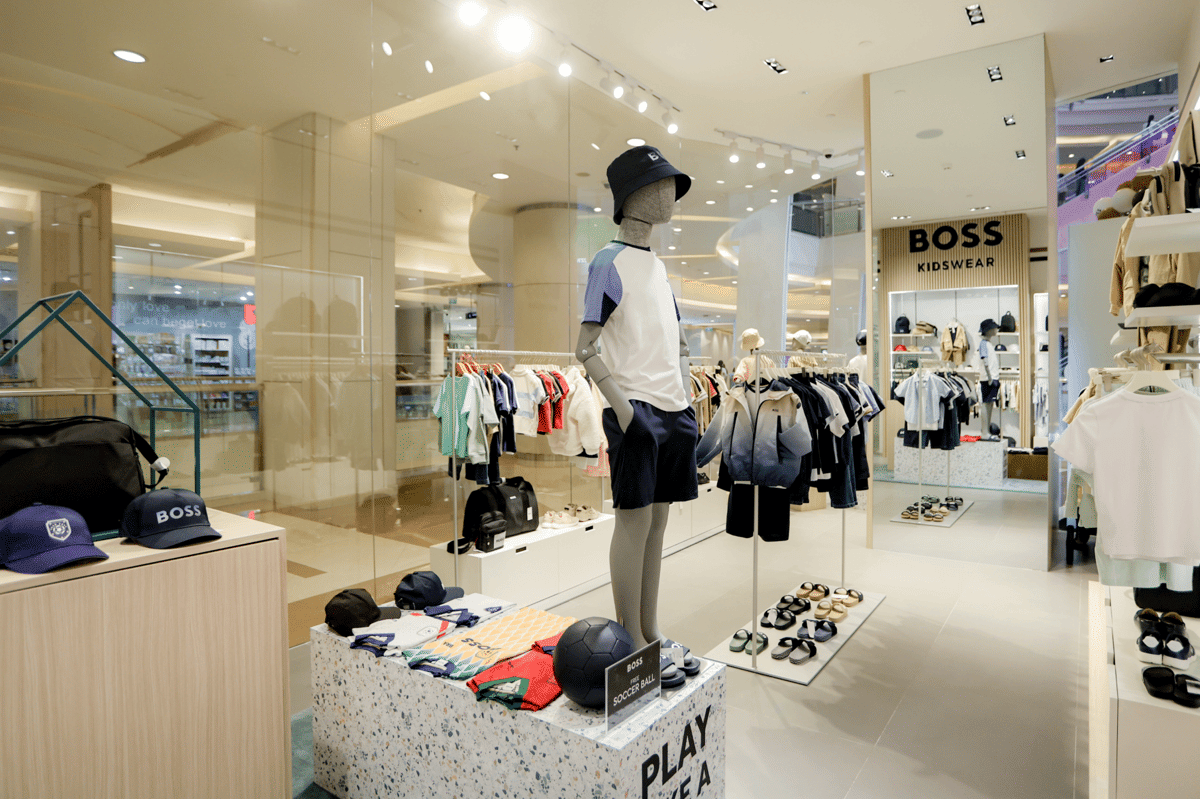 Koleksi BOSS Kidswear menghadirkan konsep clean look