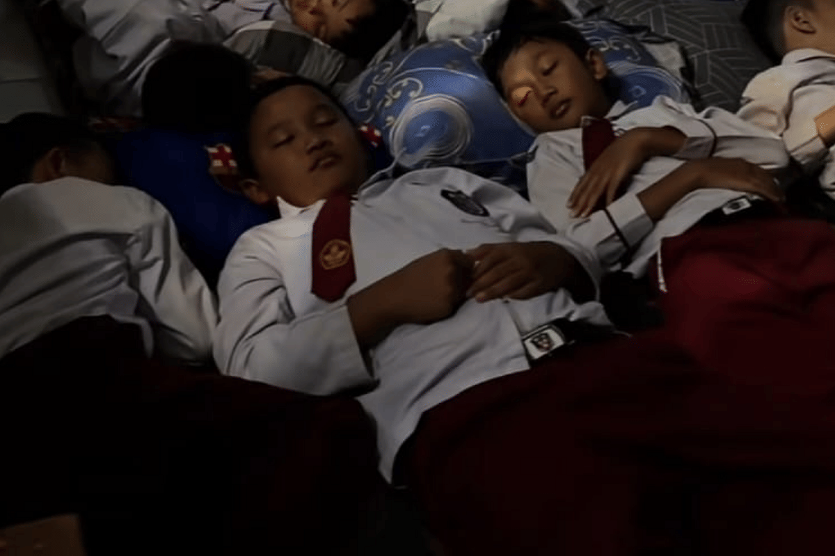 Viral! SDIT di Lampung Terapkan Jam Tidur Siang untuk Siswa Full Day