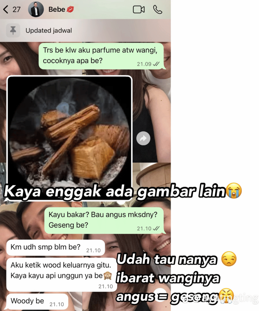 Chat Ayu Ting Ting dengan kekasih
