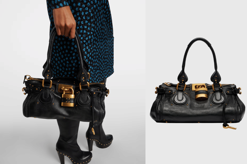 Chloe Paddington Leather Shoulder Bag
