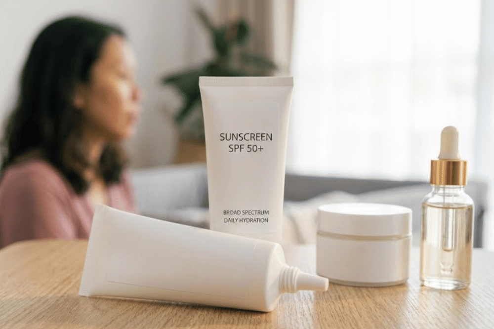 Melindungi kulit dengan sunscreen spektrum luas