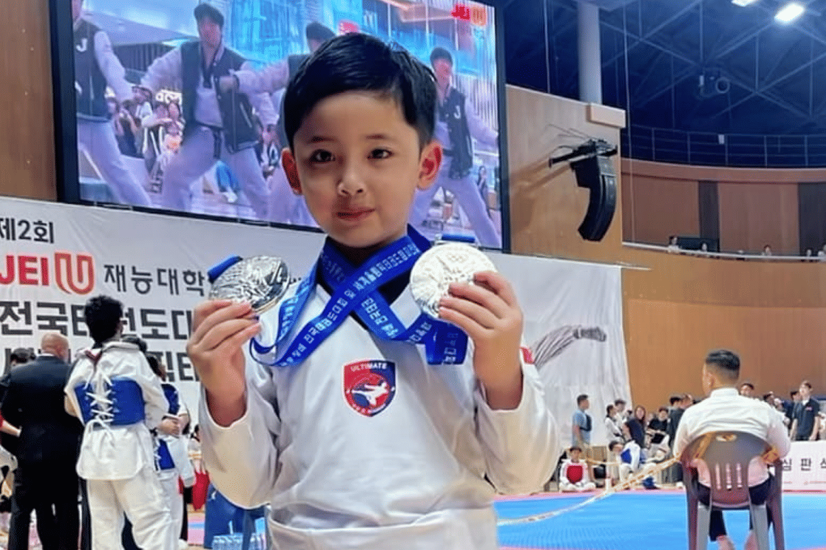Tristan juga berkompetisi hingga tahap internasional
