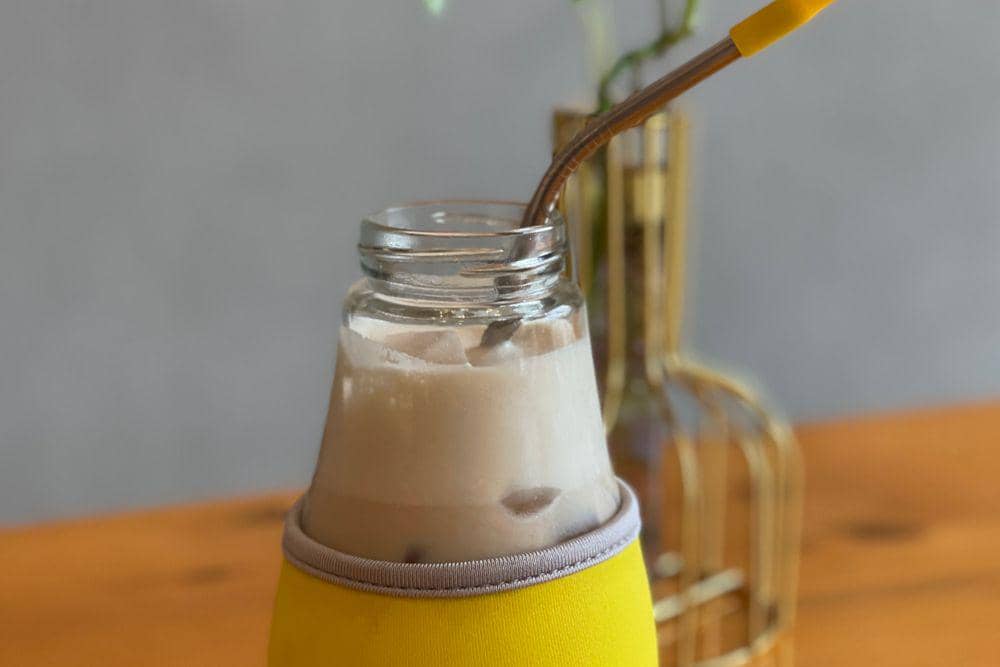 Cara membuat roasted milk tea