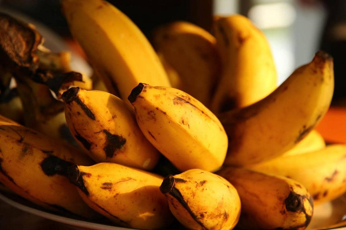 Mengonsumsi pisang