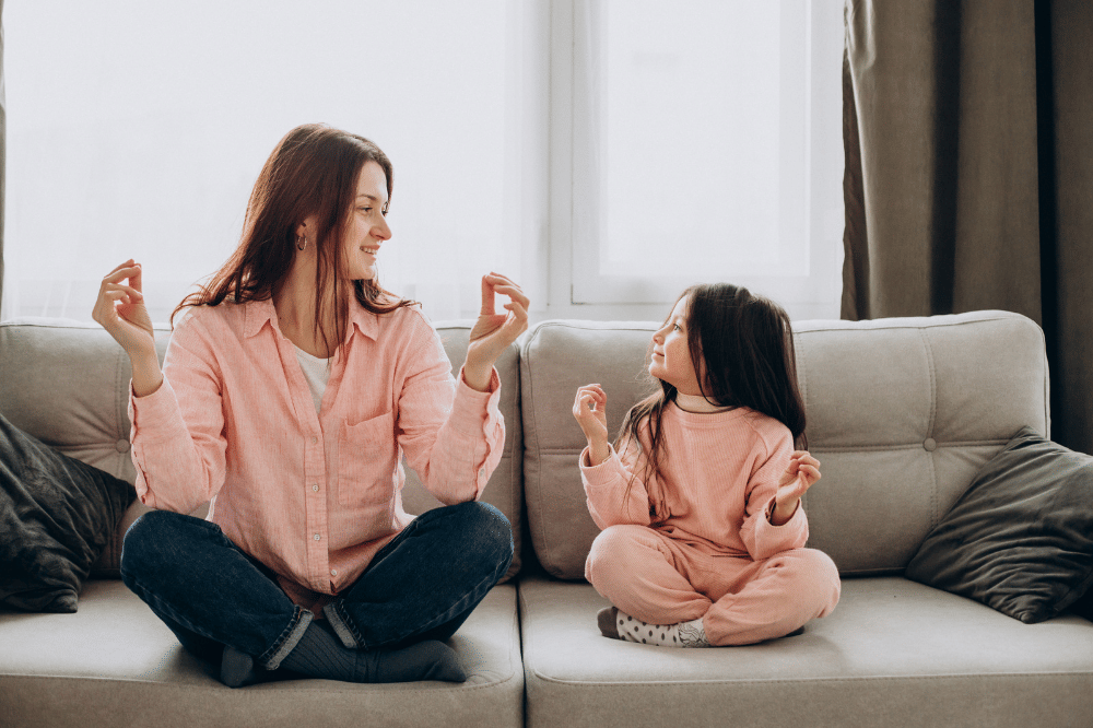 Mama dan anak perempuan
