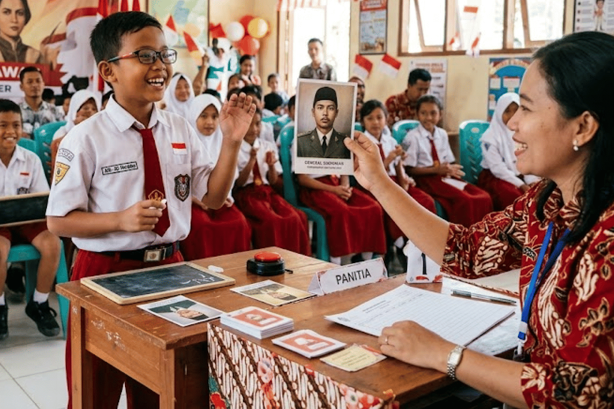 Lomba tebak pahlawan berguna agar anak selalu mengenang jasanya