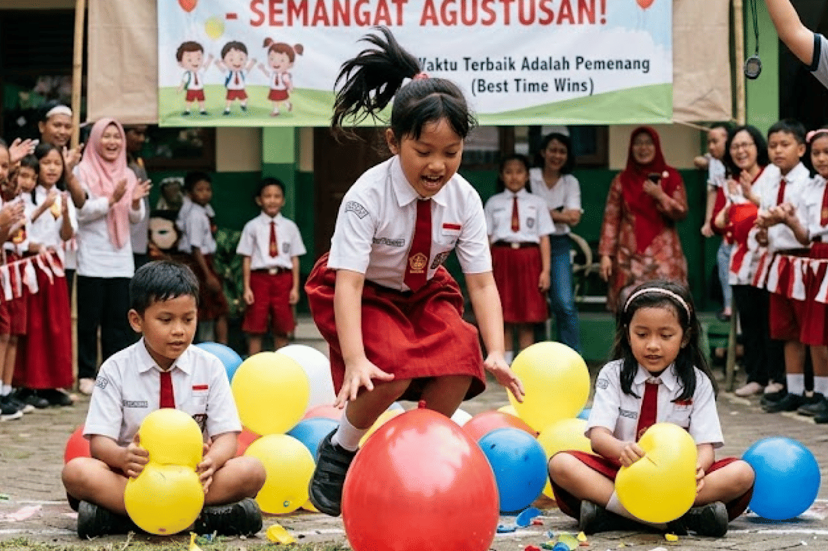 Anak yang ikut memecahkan balon biasanya tidak takut dengan balon