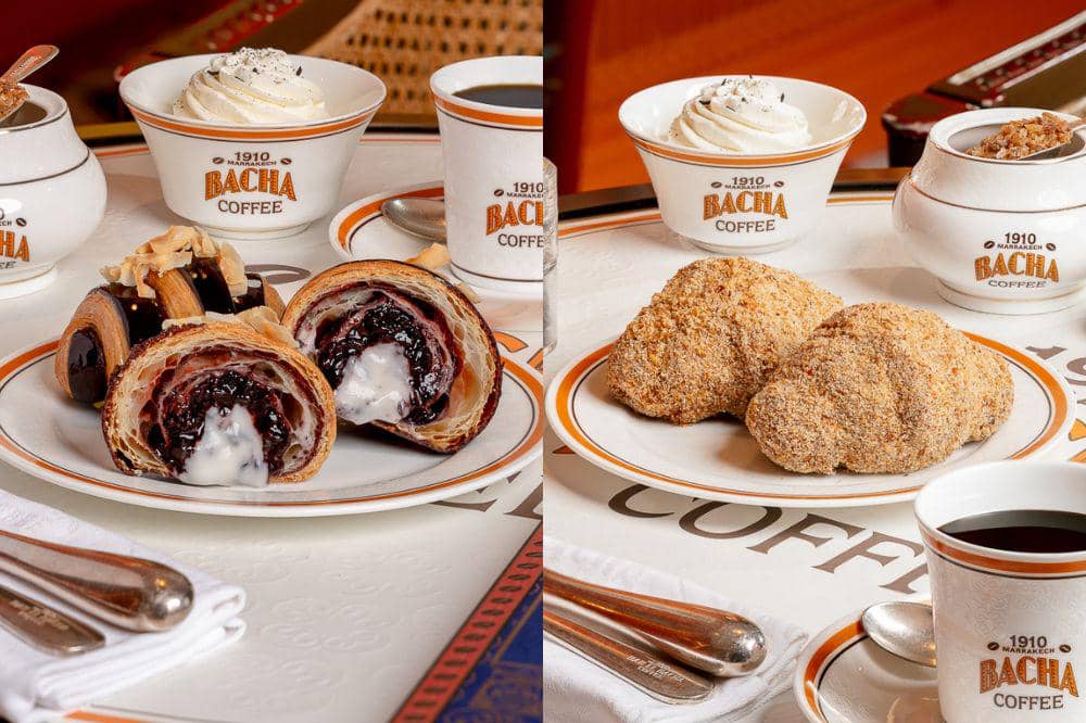 Dua croissant spesial dengan rasa khas Indonesia