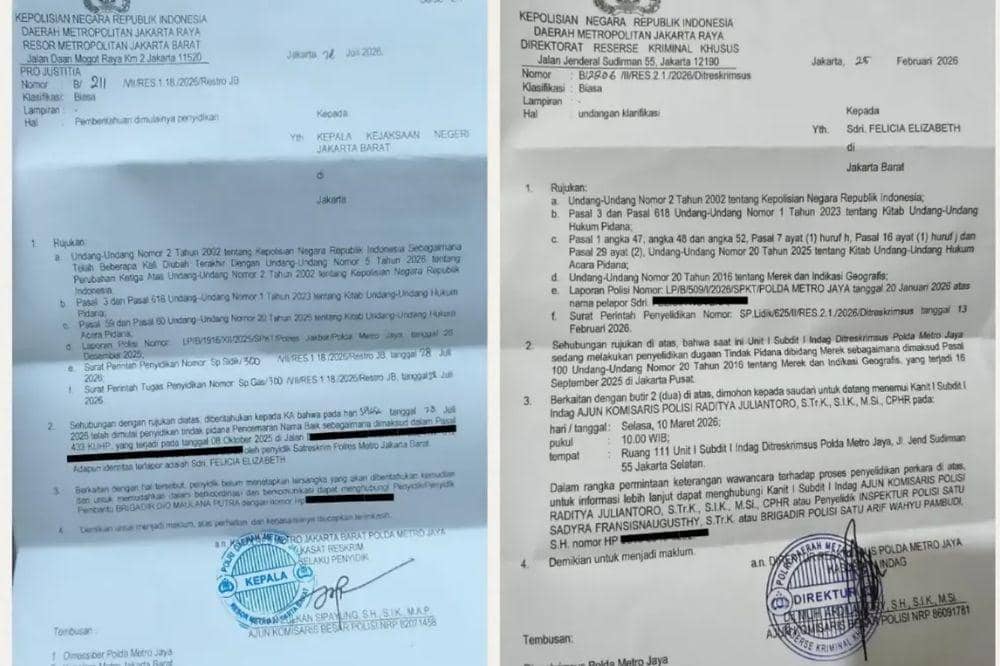 dari pelapor menjadi terlapor