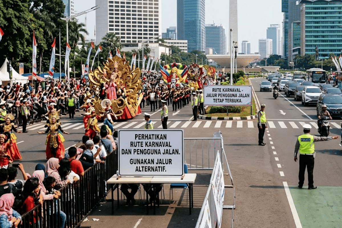Perhatikan kenyamanan masyarkat ketika kegiatan sedang berlangsung