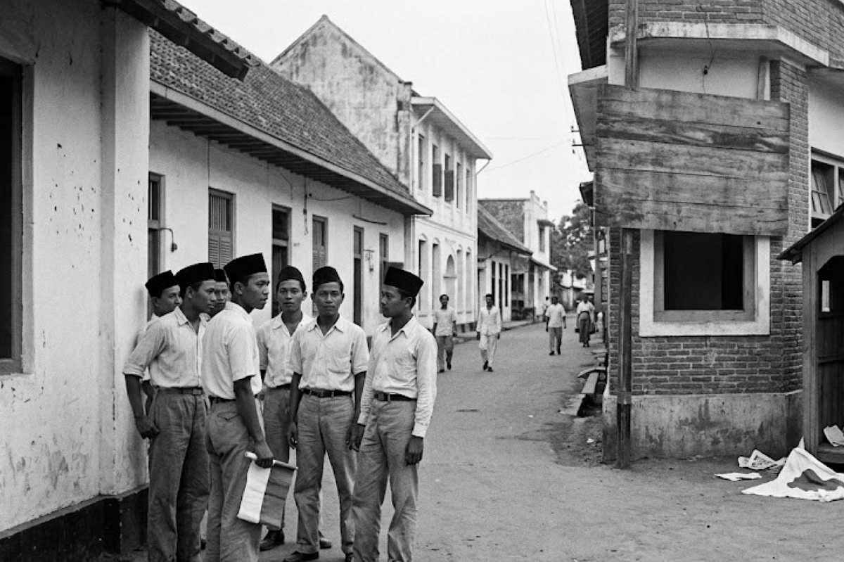 Terjadi kekosongan kekuasaan pada tanggal 15 Agustus 1945
