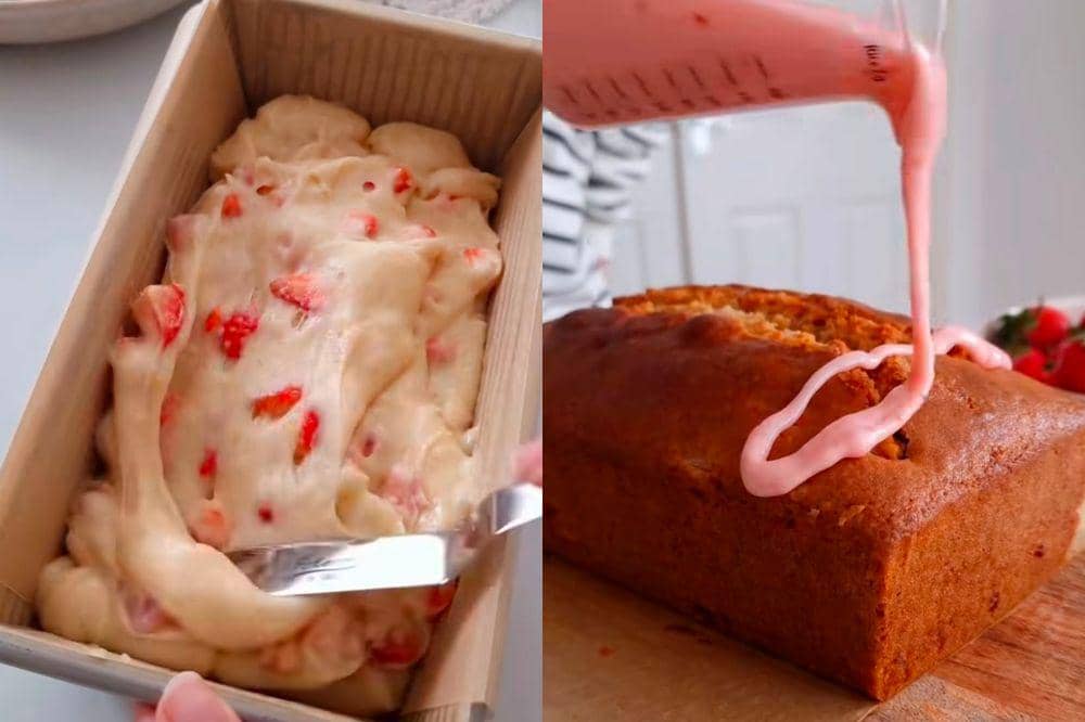 Cara membuat strawberry bread bebas gluten