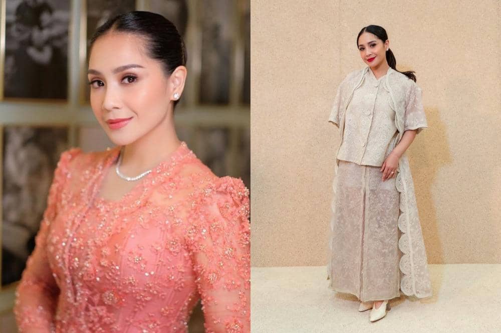 Inspirasi Gaya Nagita Slavina dengan Wastra Indonesia untuk Gaya 17-an