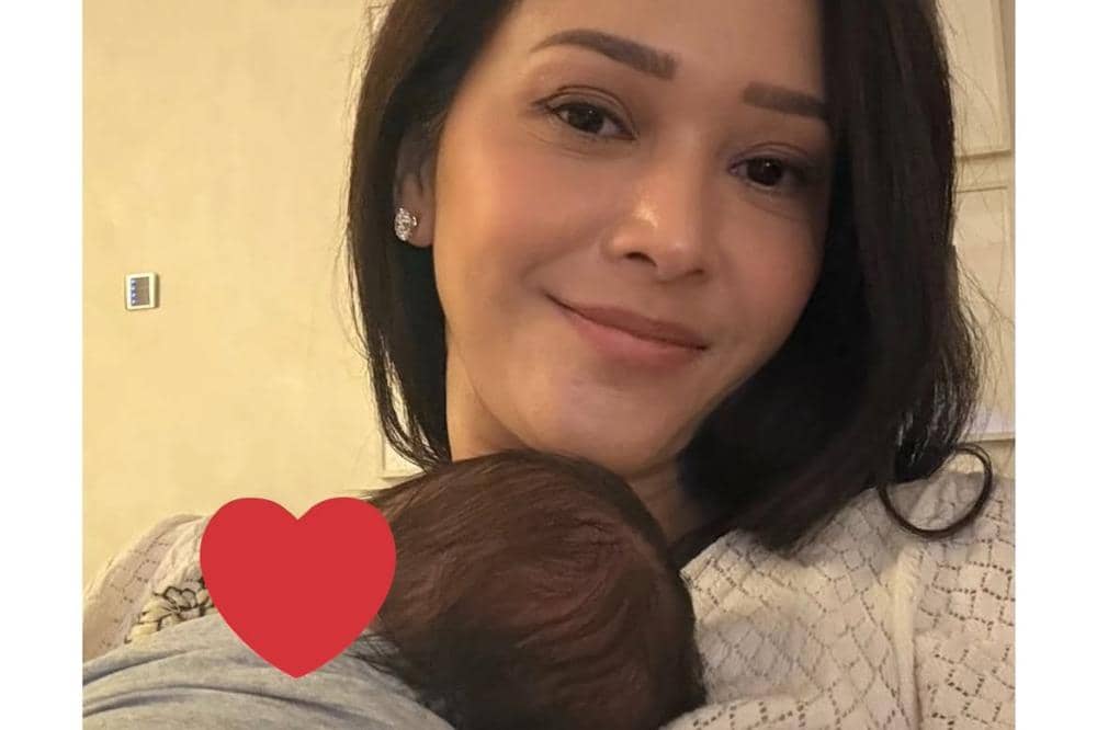 Maia Estianty bahagia, cucunya kini sudah bisa tertawa