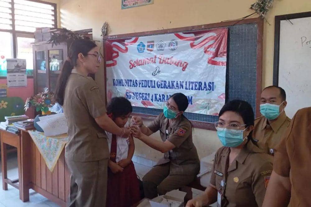 Imunisasi HPV dalam BIAS diberikan untuk anak kelas 5