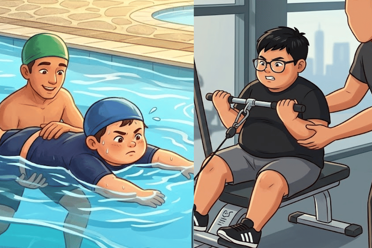 Farhan punya rutinitas olahraga gym dan renang untuk menurunkan berat