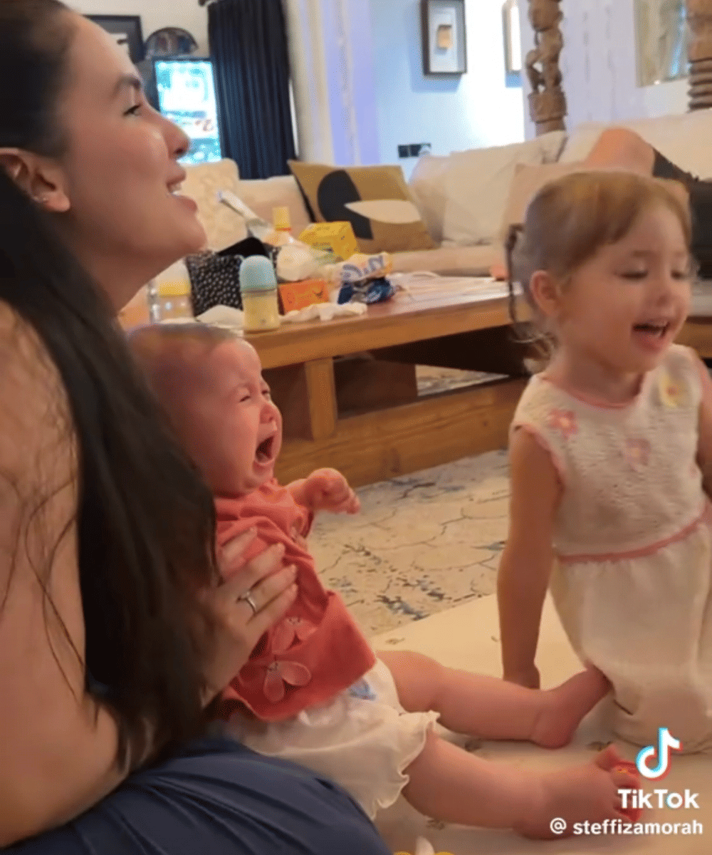 Kamari main bareng Baby Kaia