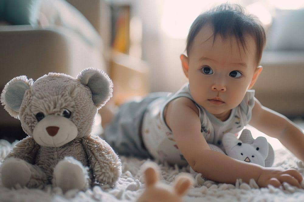 Berapa lama bayi akan merangkak mundur