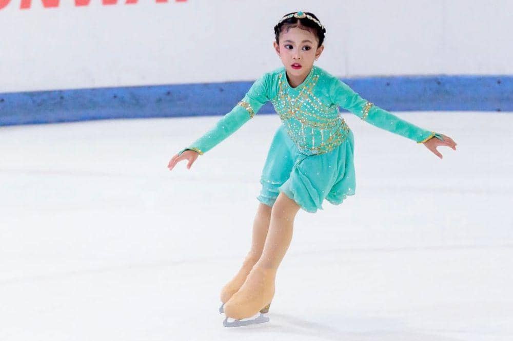 5 Momen Perjuangan Sada Anak Fitri Tropica, Raih Medali Ice Skating
