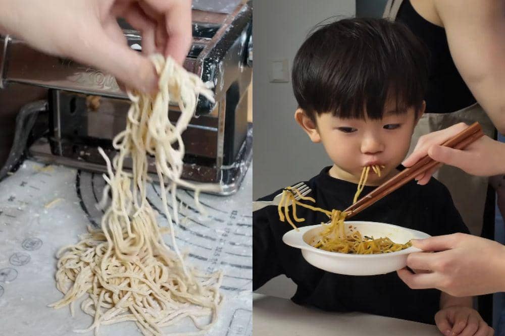 Resep Mie Ayam Tinggi Protein Homemade ala Frederick Yang