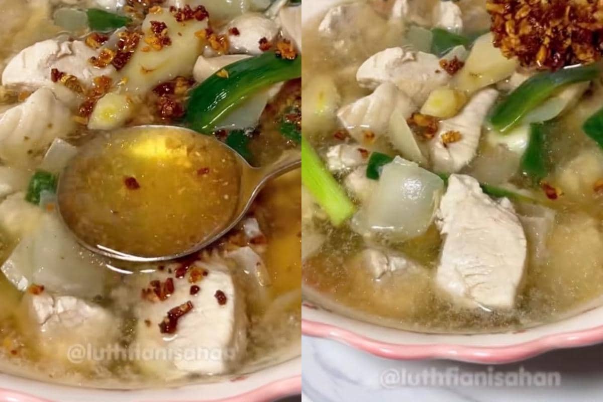 Resep Sup Ayam Hainan untuk Ibu Hamil, Segar dan Sumber Protein