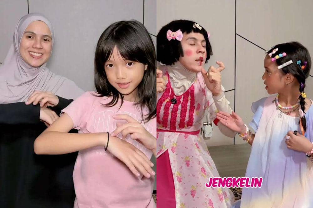 Tren Makeup Naykilla, Nycta Gina Bikin Nostalgia Jadi Jeng Kelin