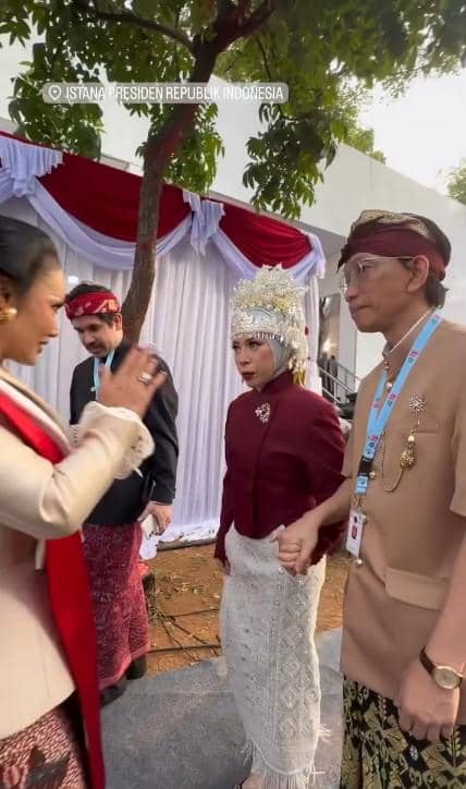 Melly Goeslaw ikut tampil di Istana