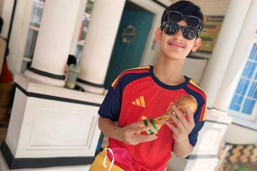 Gaya Anak Fairuz A Rafiq Rayakan HUT RI 1