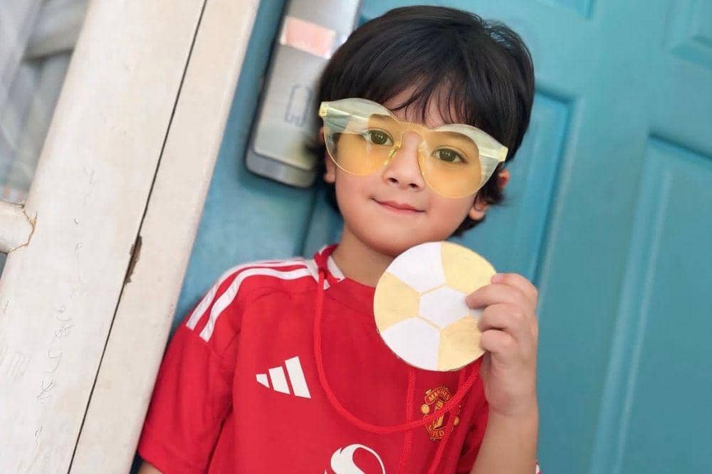 Gaya Anak Fairuz A Rafiq Rayakan HUT RI 3