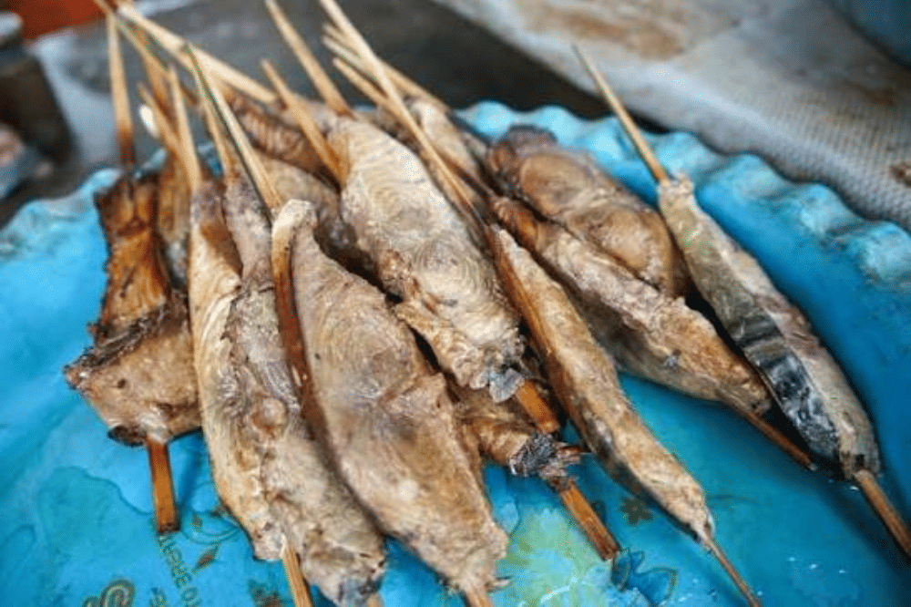 Sate ikan pari