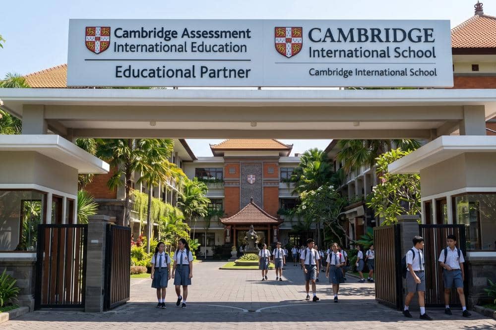 Perbedaan logo sekolah kurikulum Cambridge