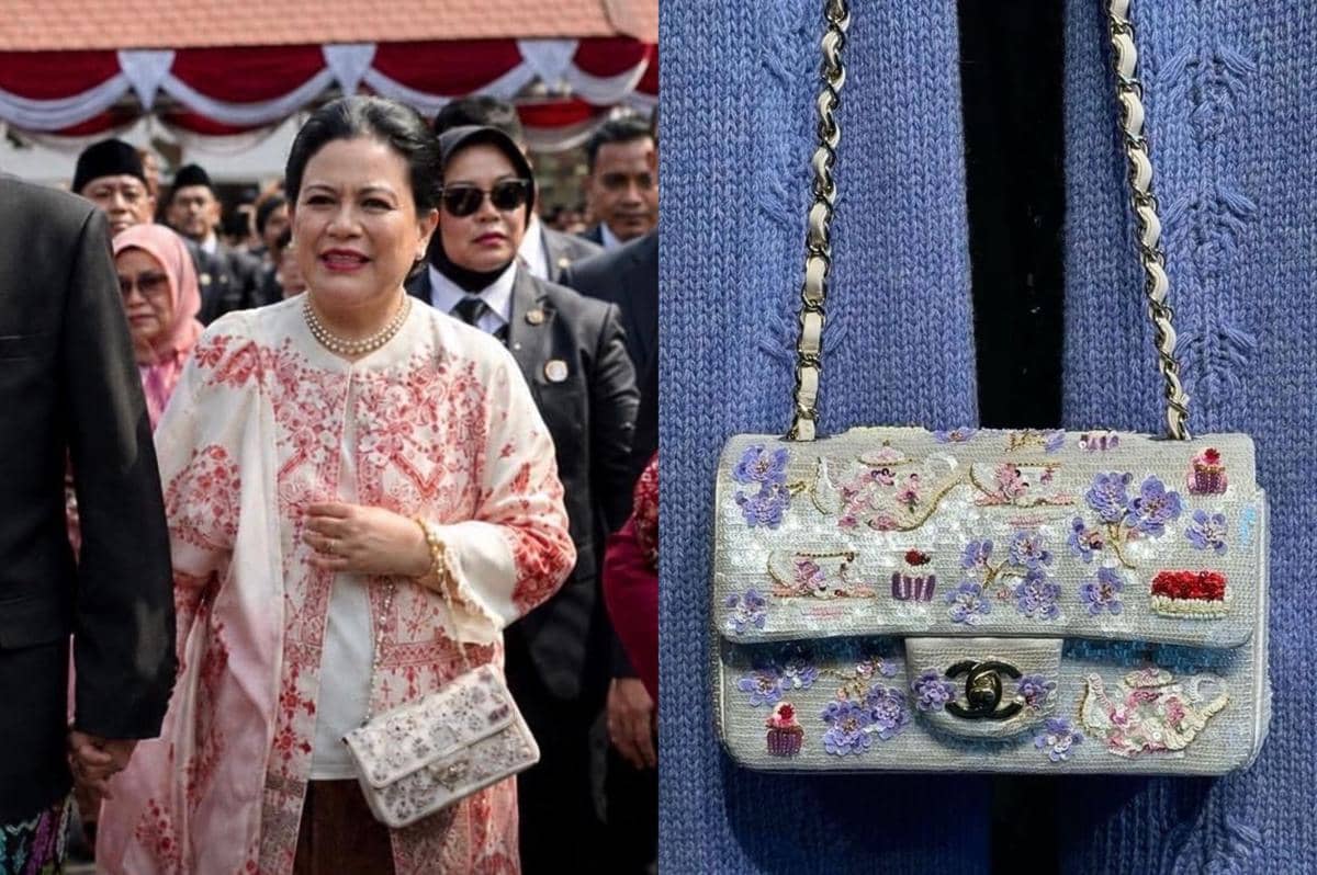 Tas Chanel Iriana Jokowi saat Hadiri Upacara Kemerdekaan Jadi Sorotan