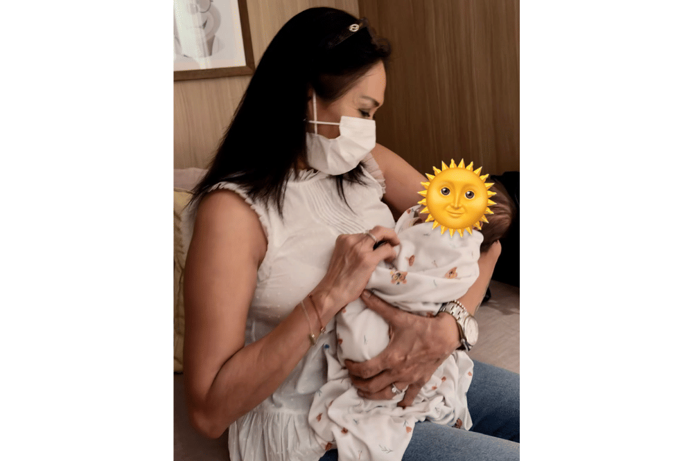 Foto kedekatan Soleil dan mama Alyssa Daguise