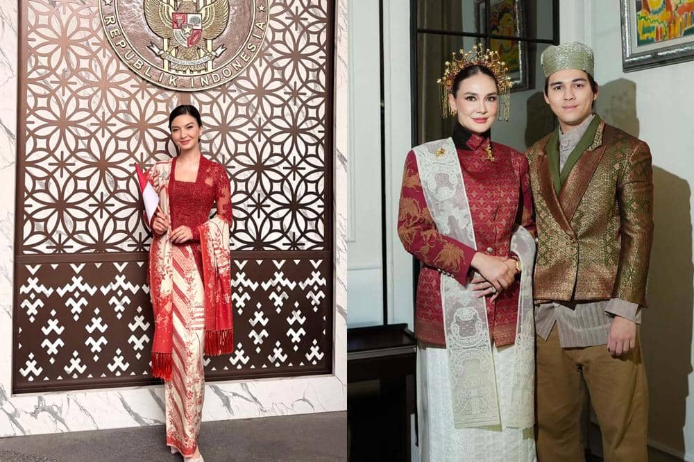 12 Gaya Artis dengan Baju Adat saat Upacara HUT RI-81 di Istana
