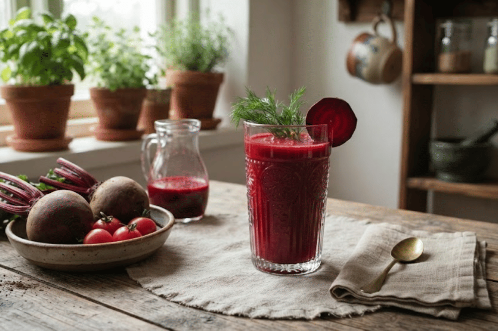 Jus tomat dan bit merah pelancar sirkulasi darah
