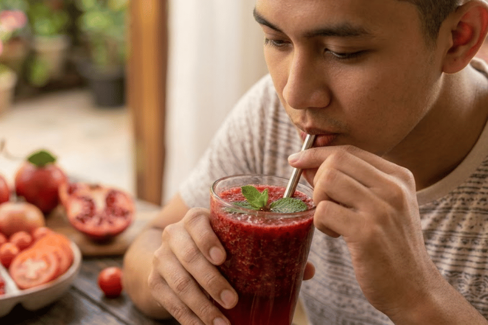 7 Pilihan Jus Delima untuk Vitalitas Laki-Laki yang Bikin Bugar 
