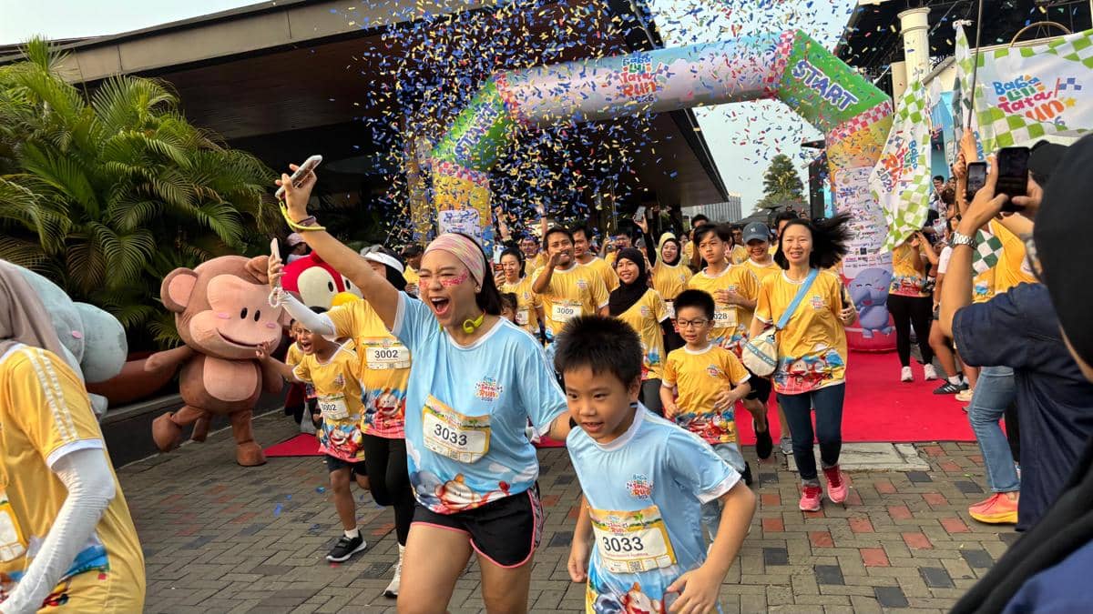Bebiotic Ajak Mama dan Papa Proteksi Kulit Si Kecil di Balita Run 2026