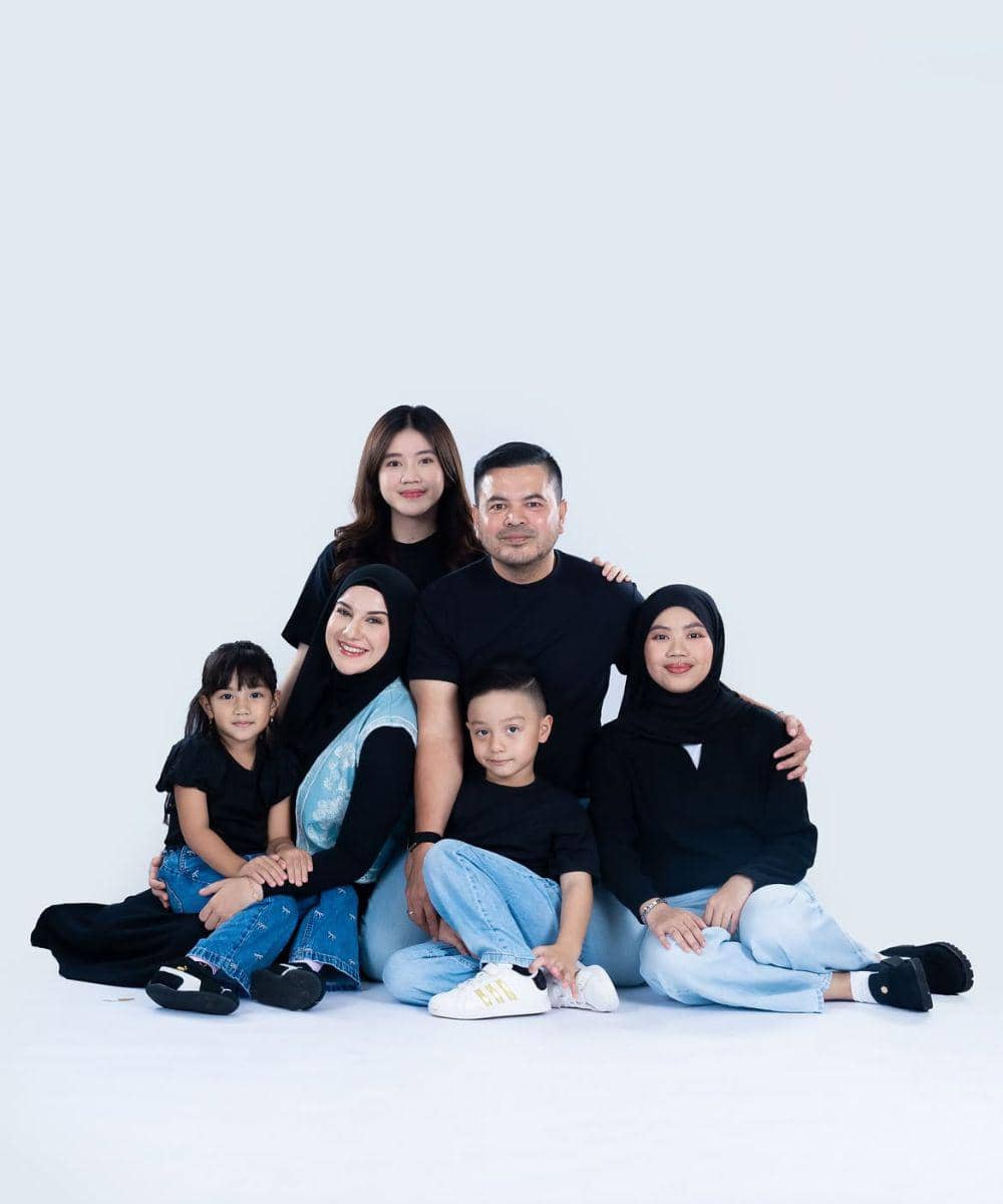 Anak-anak Irish Bella dan Haldy Sabri ikut menyambut calon adik