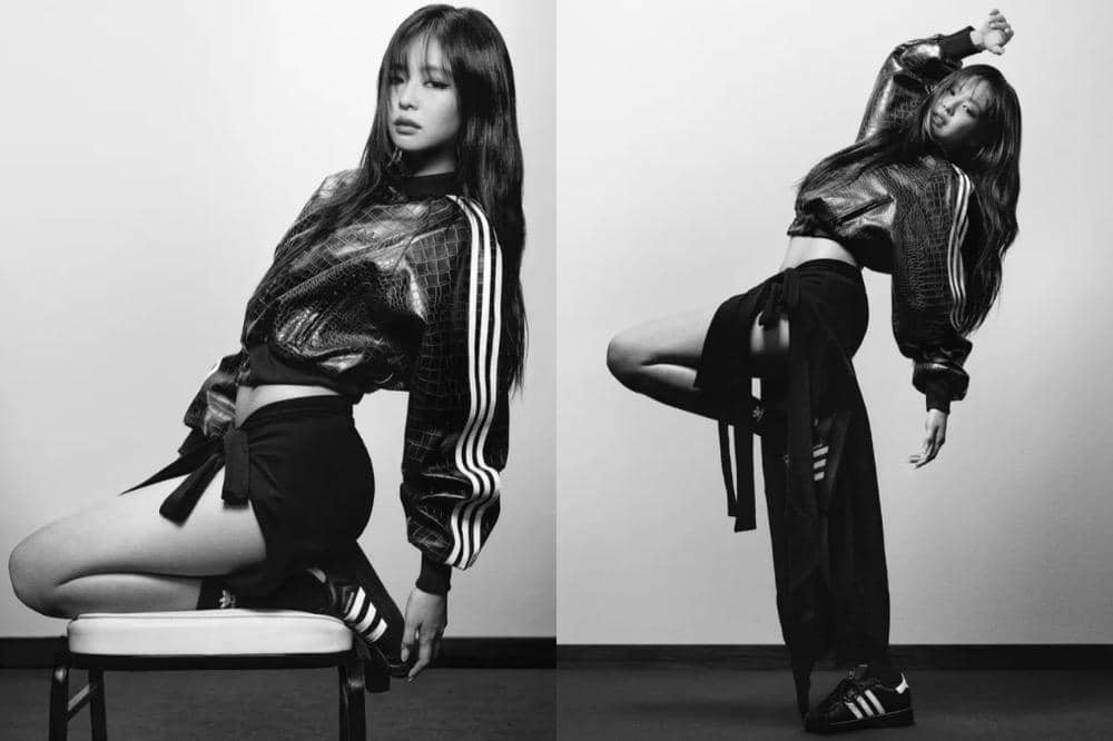 Intip Bocoran Koleksi Busana Jennie BLACKPINK x adidas