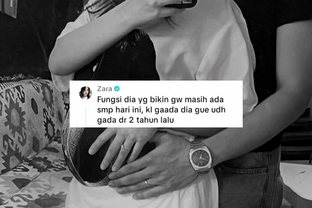 Sosok pasangan yang menjadi kekuatan Zara di kehidupan nyata
