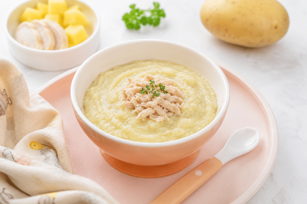 Resep Mashed Potato Chicken untuk MPASI, Kenyang dan Bernutrisi!