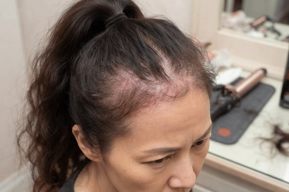 Kebiasaan menata rambut yang terlalu ketat

