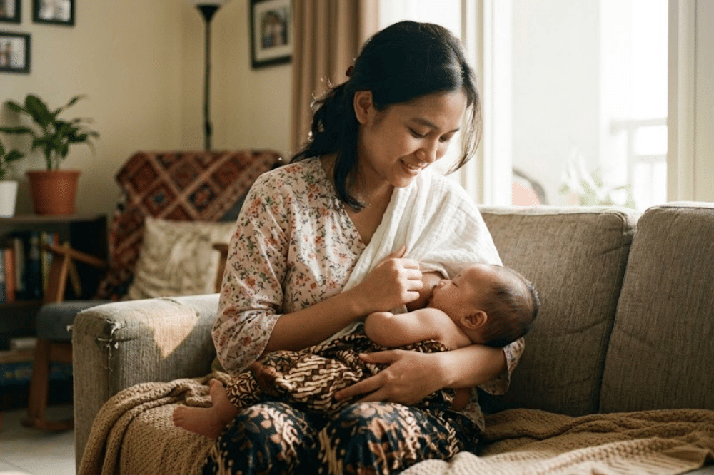 Lemahnya kontraksi rahim setelah persalinan
